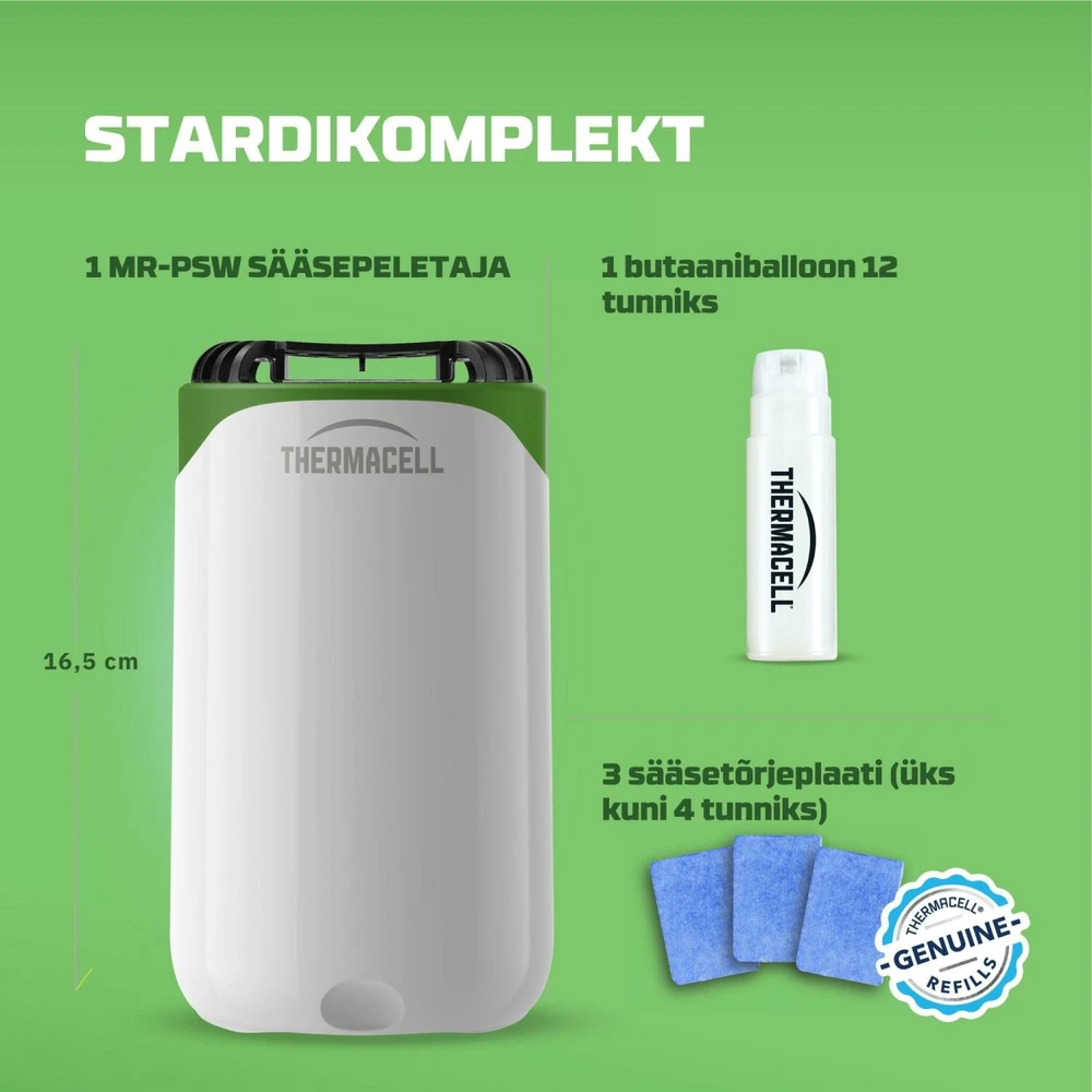 Uodus atbaidantis įrenginys ThermaCell Halo, baltos spalvos