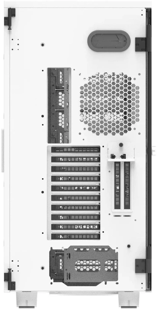 Didelis Thermaltake AX700 TG Snow Baltas