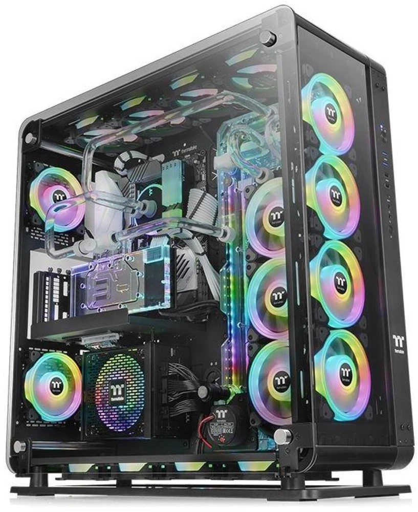 Thermaltake Core P8 TG Full Tower Juodas
