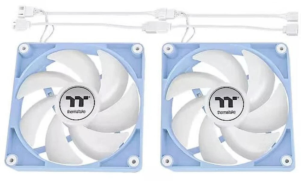 Thermaltake CT120 ARGB Sync Hydrangea Mėlyna 2 Pack | Korpuso ventiliatorius