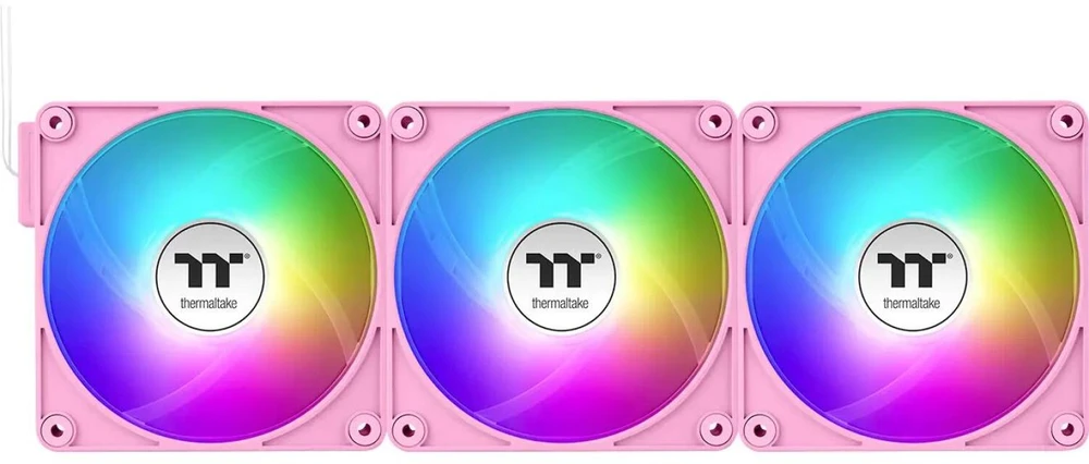 Wentylator Thermaltake CT120 EX ARGB Sync 3-pack rožinė (CL-F219-PL12PK-A)