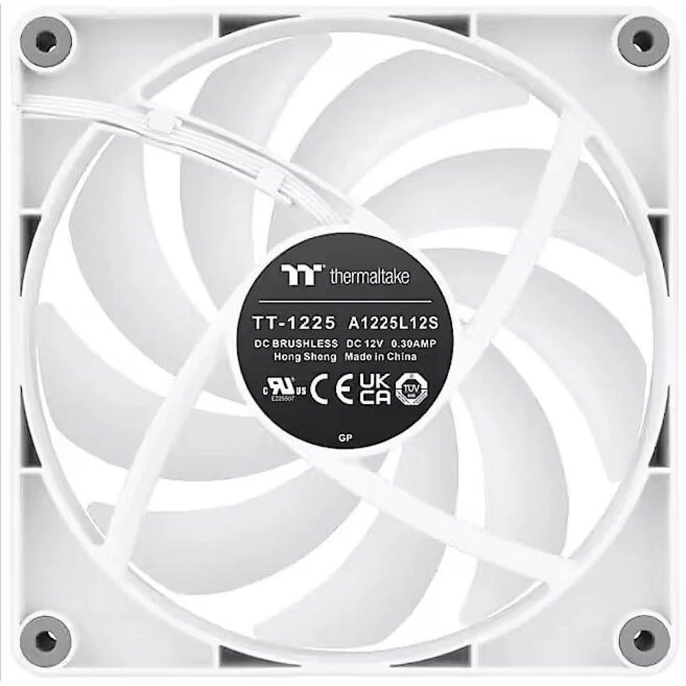 Thermaltake CT120 Reverse ARGB, ventiliatorius, 12 cm, 500 RPM, 2000 RPM, balta