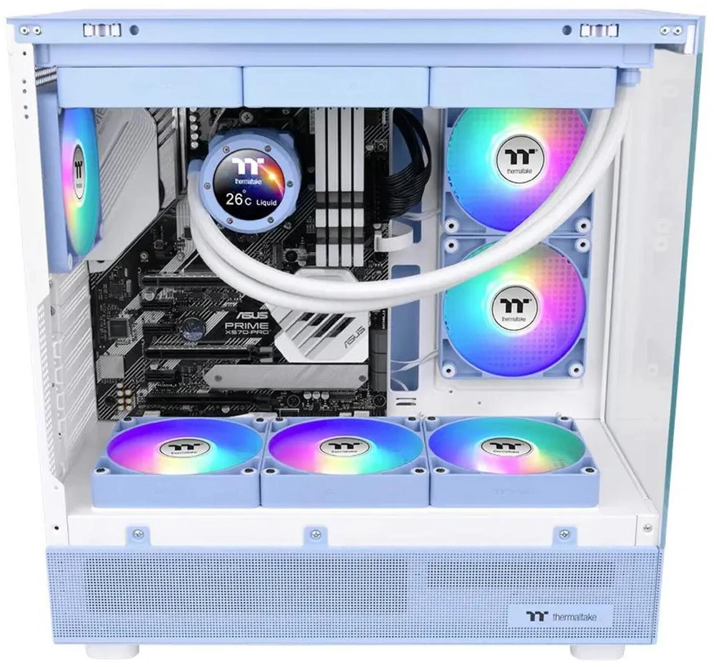 Thermaltake CL-F203-PL14BU-A, Oro aušintuvas, 14 cm, 500 RPM, 1500 RPM, Mėlyna