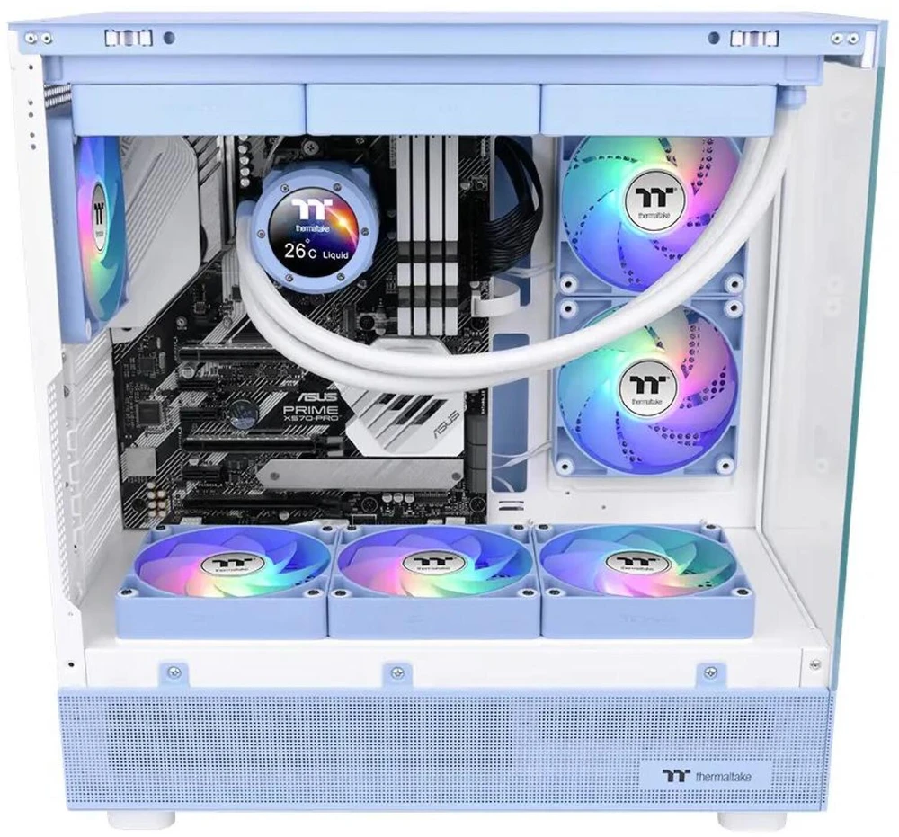 Thermaltake CL-F203-PL14BU-A, Oro aušintuvas, 14 cm, 500 RPM, 1500 RPM, Mėlyna