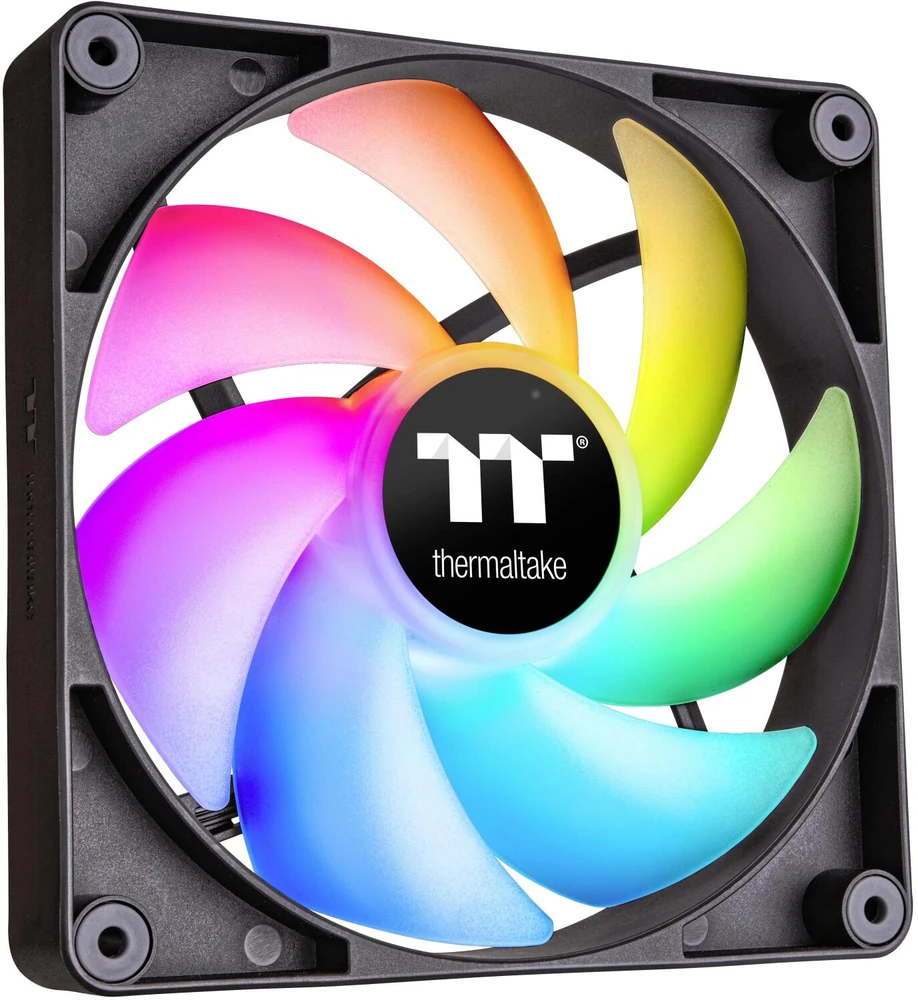 140 mm Thermaltake CT140 ARGB Sync PC aušinimo ventiliatorius 500-1500 aps./min - 2 pak.