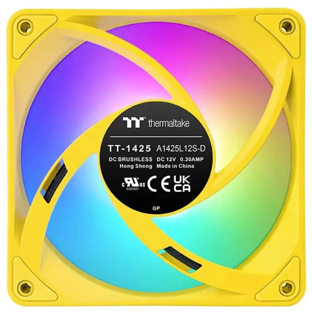 „Wentylator Thermaltake CT140 EX Reverse ARGB Sync“ 3 maitinimo šaltinių pakuotė (CL-F227-PL14BB-A)