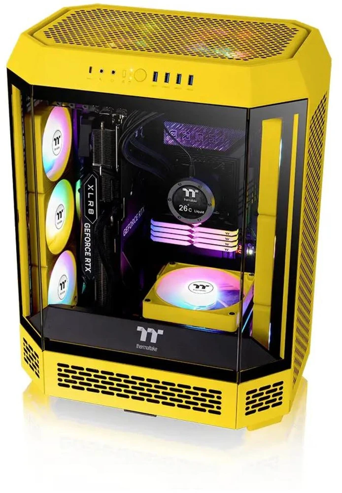 „Wentylator Thermaltake CT140 EX Reverse ARGB Sync“ 3 maitinimo šaltinių pakuotė (CL-F227-PL14BB-A)