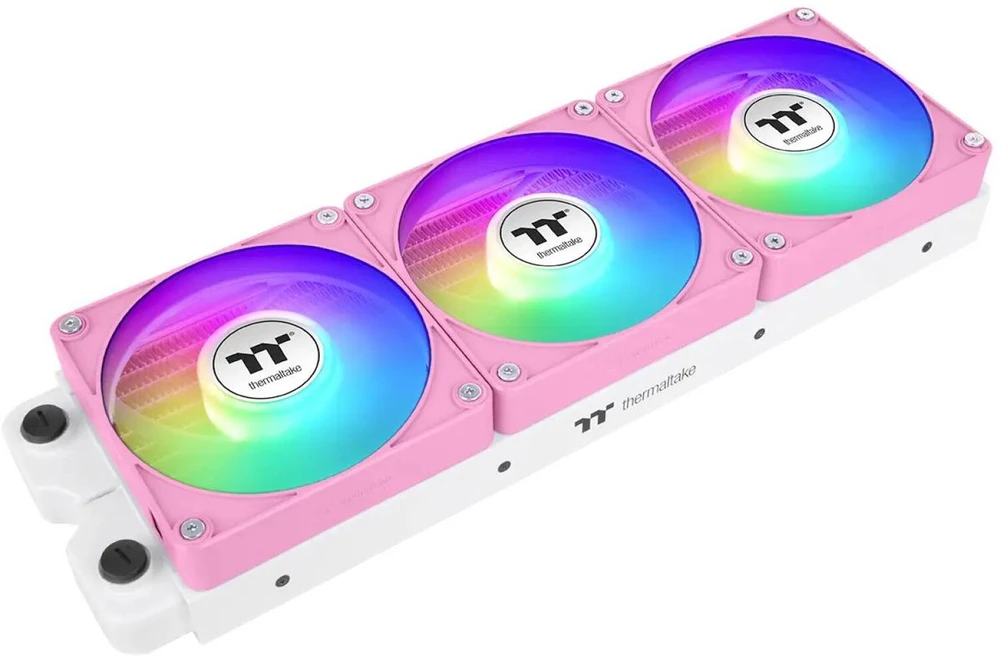 Wentylator Thermaltake CT140 EX Reverse ARGB Sync 3-pack rožinė (CL-F229-PL14PK-A)