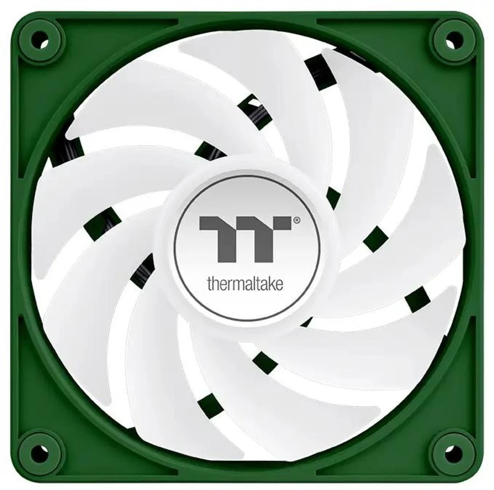 Thermaltake CT140 EX atvirkštinio ARGB sinchronizavimo kompiuterio korpuso ventiliatorius 14 cm žalias 3 vnt.