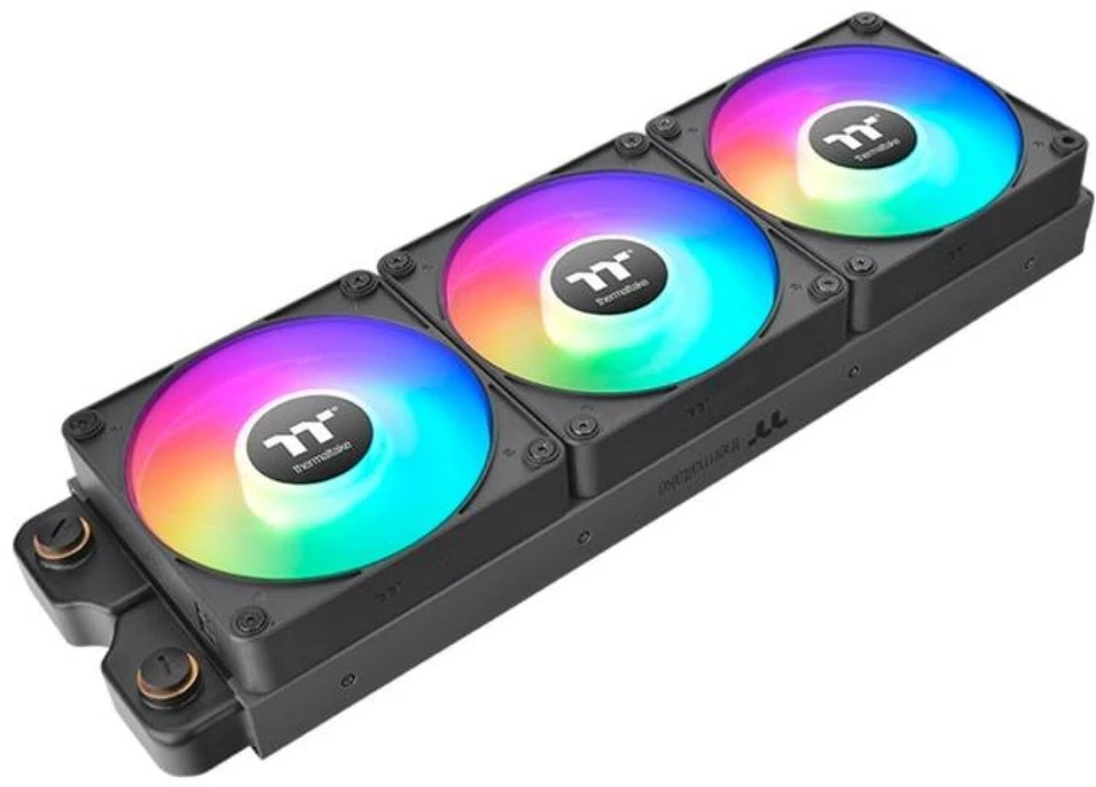 Thermaltake CT140 EX atvirkštinio ARGB sinchronizavimo ventiliatorius, 3 vnt., juodos spalvos (CL-F193-PL14SW-A)