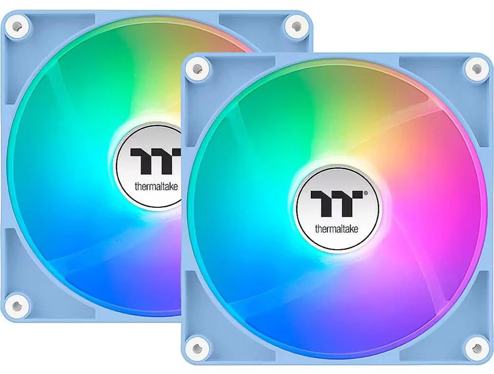 Thermaltake CT140 Reverse ARGB Sync Hydrangea Mėlyna 2 Pack | Korpuso ventiliatorius