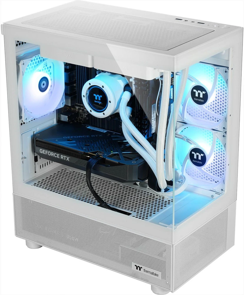 Thermaltake FTW V170A 5070 Elite Snow žaidimų kompiuteris PC-000108-DE, 32GB DDR5, 1TB M.2 PCIe SSD