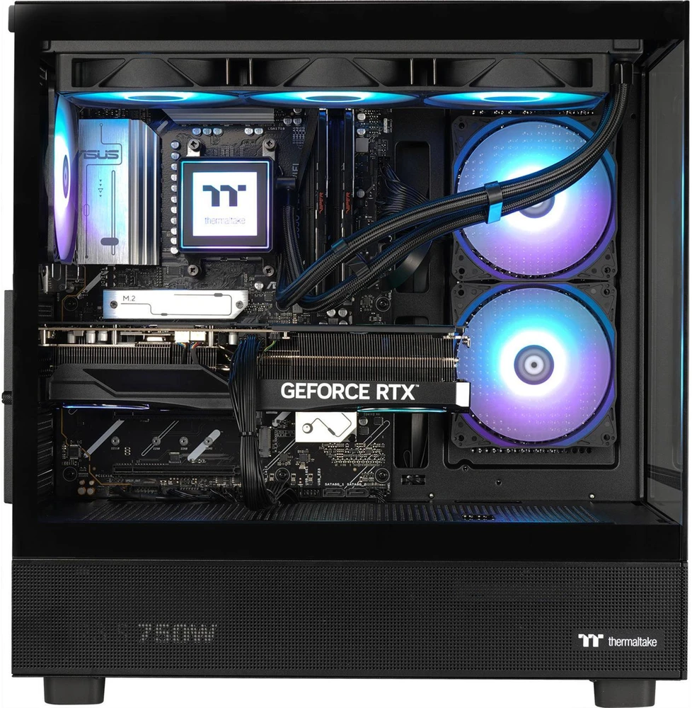 Thermaltake FTW V270 5070 Ti žaidimų kompiuteris PC-000141-DE, 32GB DDR5, 1TB M.2 PCIe SSD, NVIDIA GeForce RTX 5070