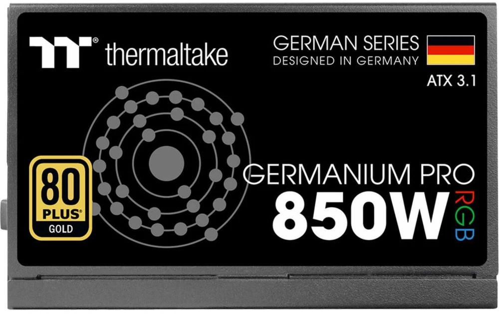„Thermaltake“ 850 W „Germanium Pro RGB“ plokštė