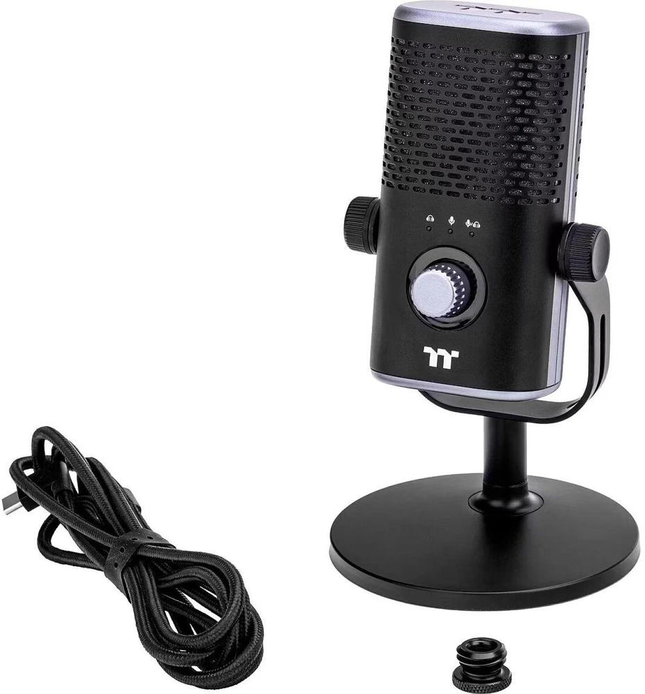 Thermaltake GS50 RGB USB microphone - juodas