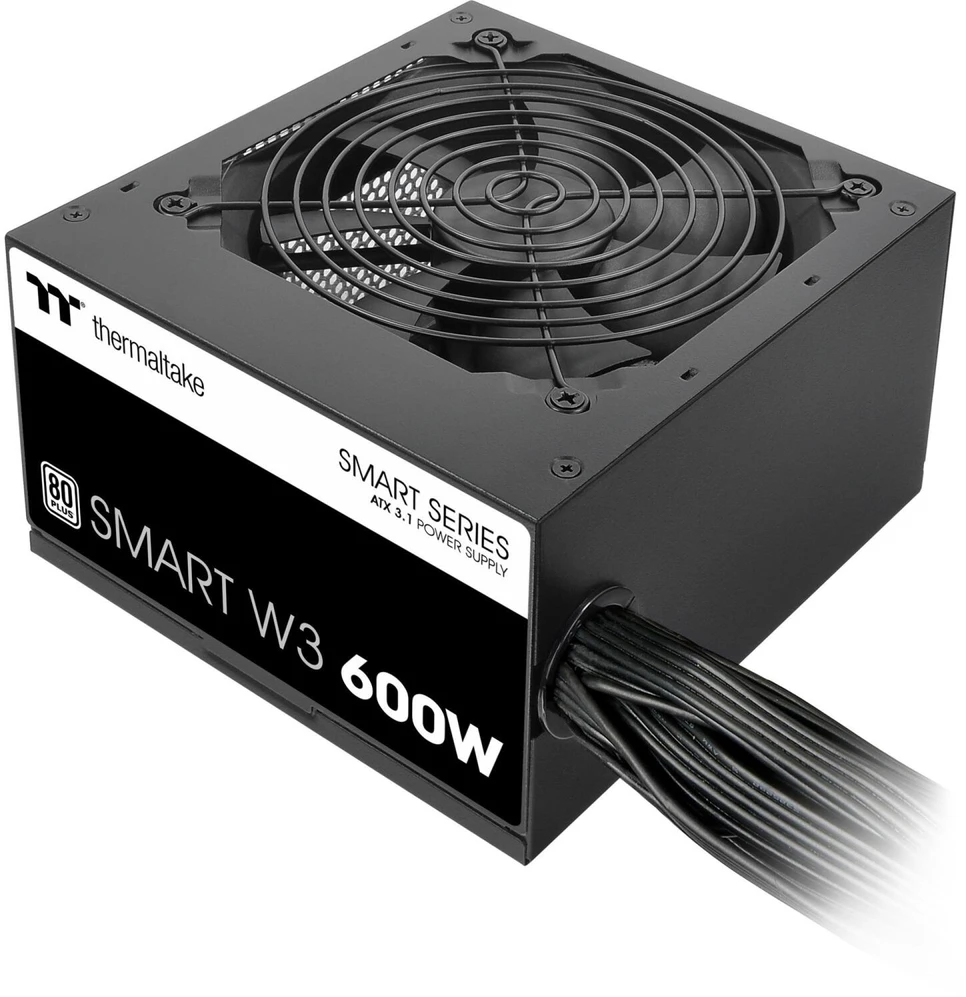 600 W Thermaltake išmanusis W3 ATX12V 3.1 80+