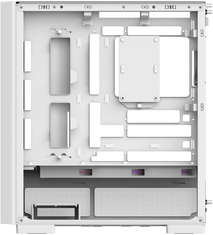 Midi Thermaltake S380 TG ARGB Snow Baltas