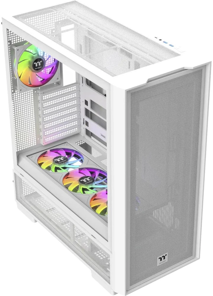 Midi Thermaltake S380 TG ARGB Snow Baltas