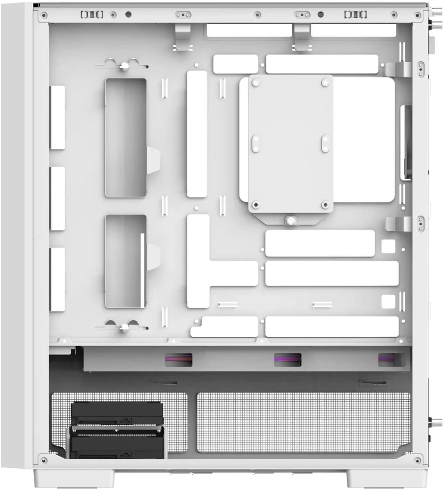 Midi Thermaltake S380 TG ARGB Snow Baltas