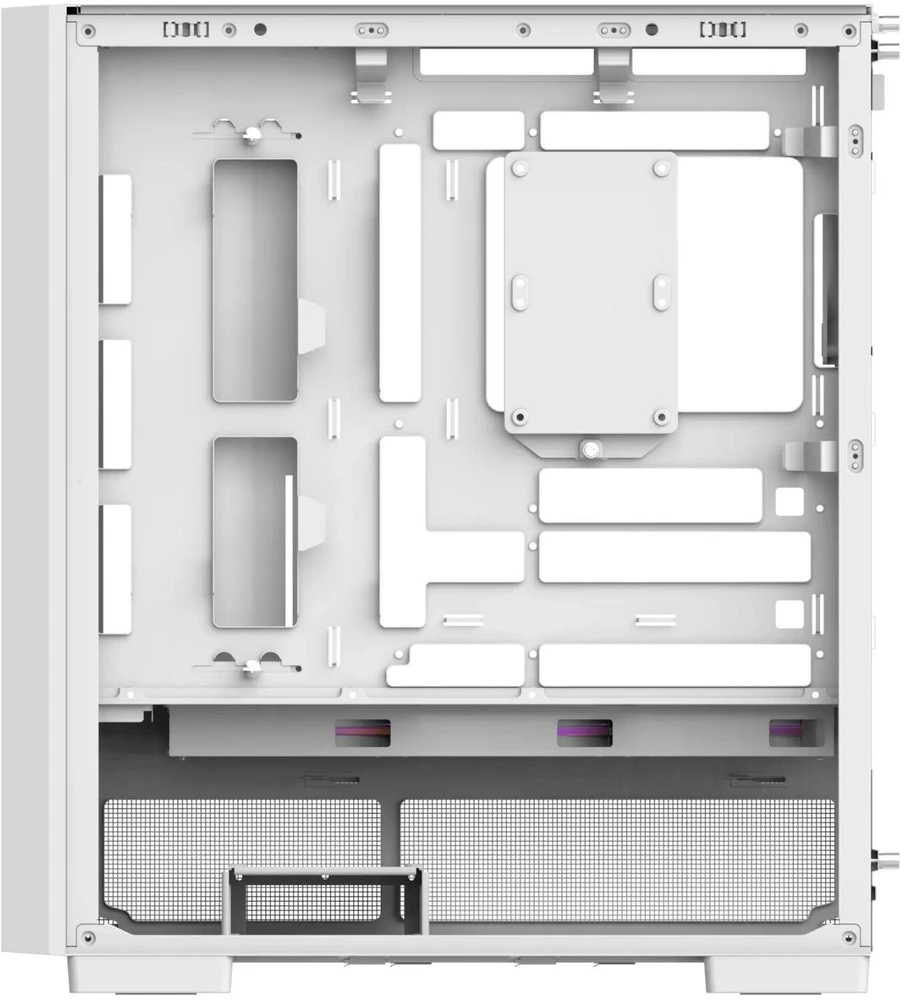 Midi Thermaltake S380 TG ARGB Snow Baltas