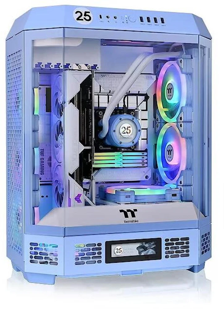 Mėlyna Midi Thermaltake The Tower 600 Hydrangea Mėlyna