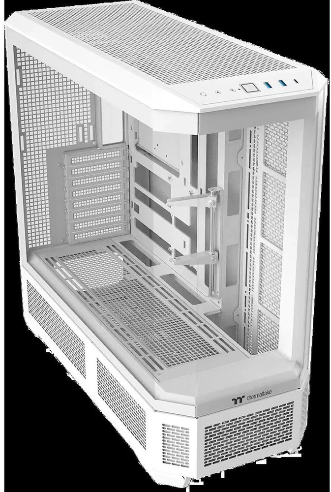„Thermaltake View 600 TG Snow Baltas“
