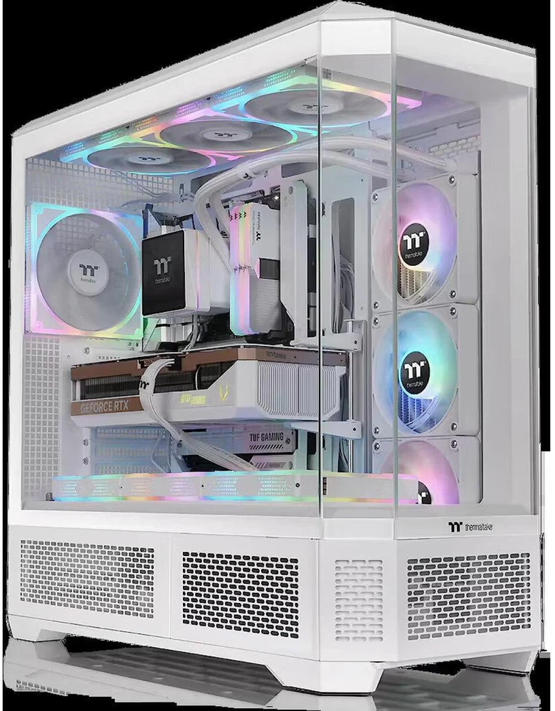 „Thermaltake View 600 TG Snow Baltas“