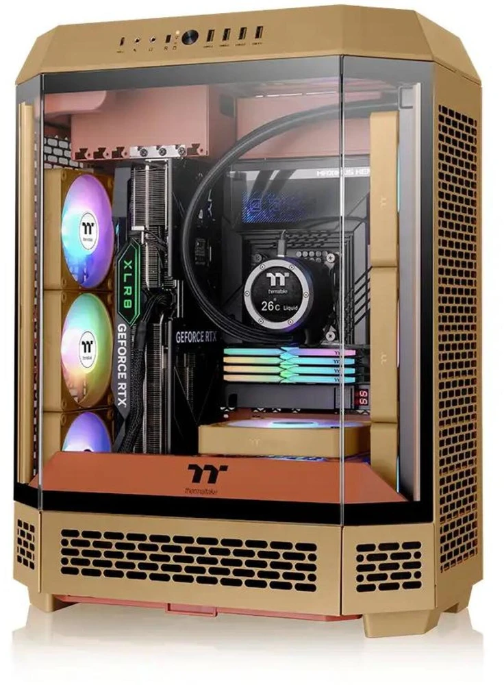 Thermaltake CT120 EX Reverse ARGB Sync PC ventiliatorius, 12 cm, 500 RPM, 2000 RPM, Ruda, Smėlio