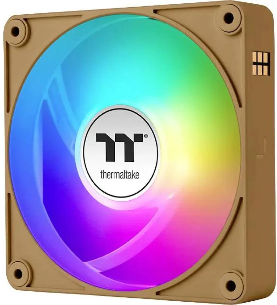 Thermaltake CT120 EX Reverse ARGB Sync PC ventiliatorius, 12 cm, 500 RPM, 2000 RPM, Ruda, Smėlio