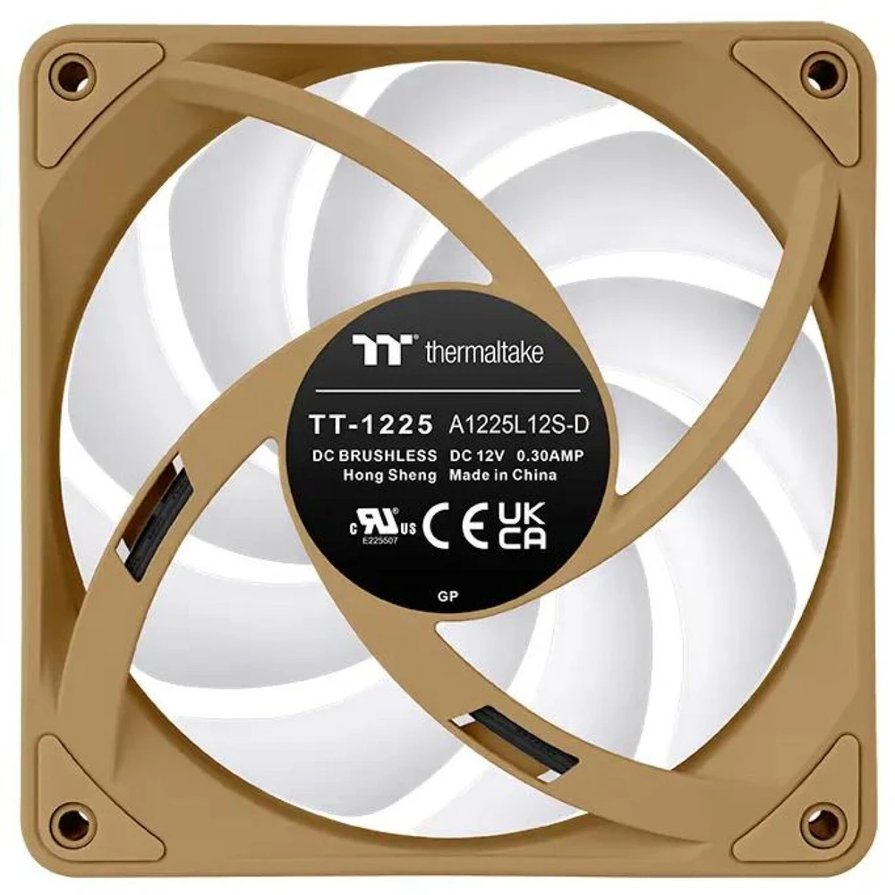Thermaltake CT120 EX Reverse ARGB Sync PC ventiliatorius, 12 cm, 500 RPM, 2000 RPM, Ruda, Smėlio