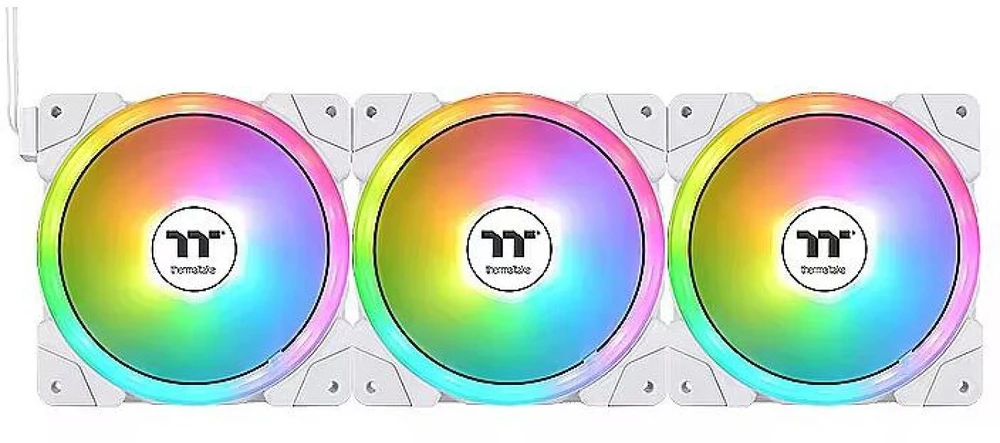 Wentylator Thermaltake SWAFAN EX12 ARGB Baltas 3-pack (CL-F169-PL12SW-A)