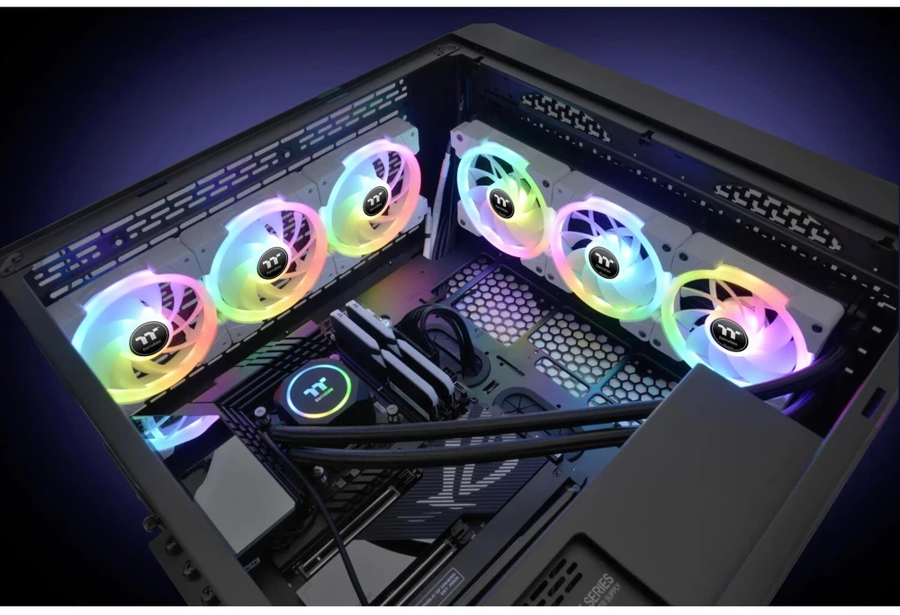 Thermaltake TT SWAFAN EX12 RGB Fan Premium 3er wh CL-F161-PL12SW-A