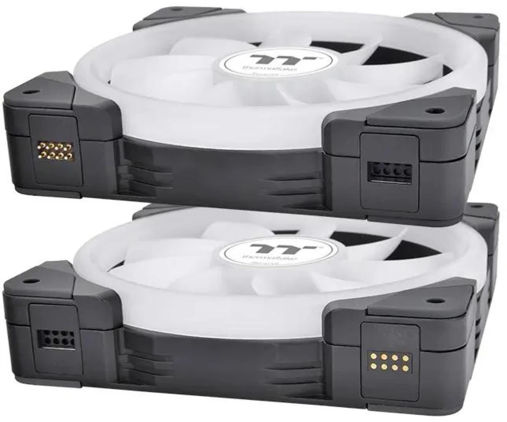 120 mm Thermaltake SWAFAN EX12 ARGB PC aušinimo ventiliatorius TT Premium Edition 3 ventiliatorių paketas