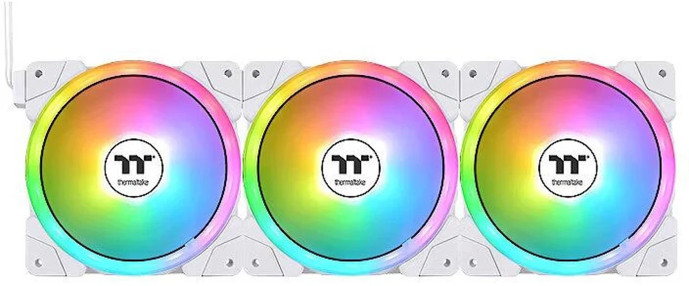 Wentylator Thermaltake SWAFAN EX14 ARGB Baltas 3-pack (CL-F170-PL14SW-A)