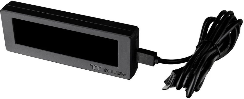 Thermaltake AC-073-OO1NAN-A1, universalus, LCD ekrano rinkinys, juodas, 5 V, 14 W, 18 mm