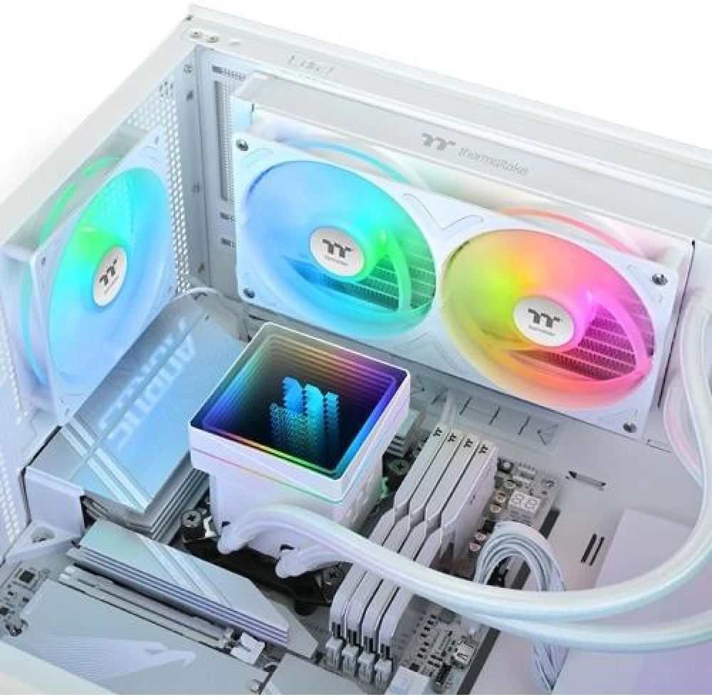 K Thermaltake TH240 V3 ARGB Sync AIO Snow Edition