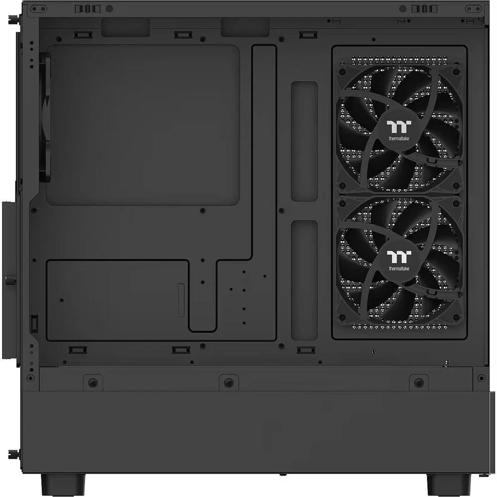 Thermaltake Pureline 270 Juodas, Tower-case - juodas, Tempered Glass x 2