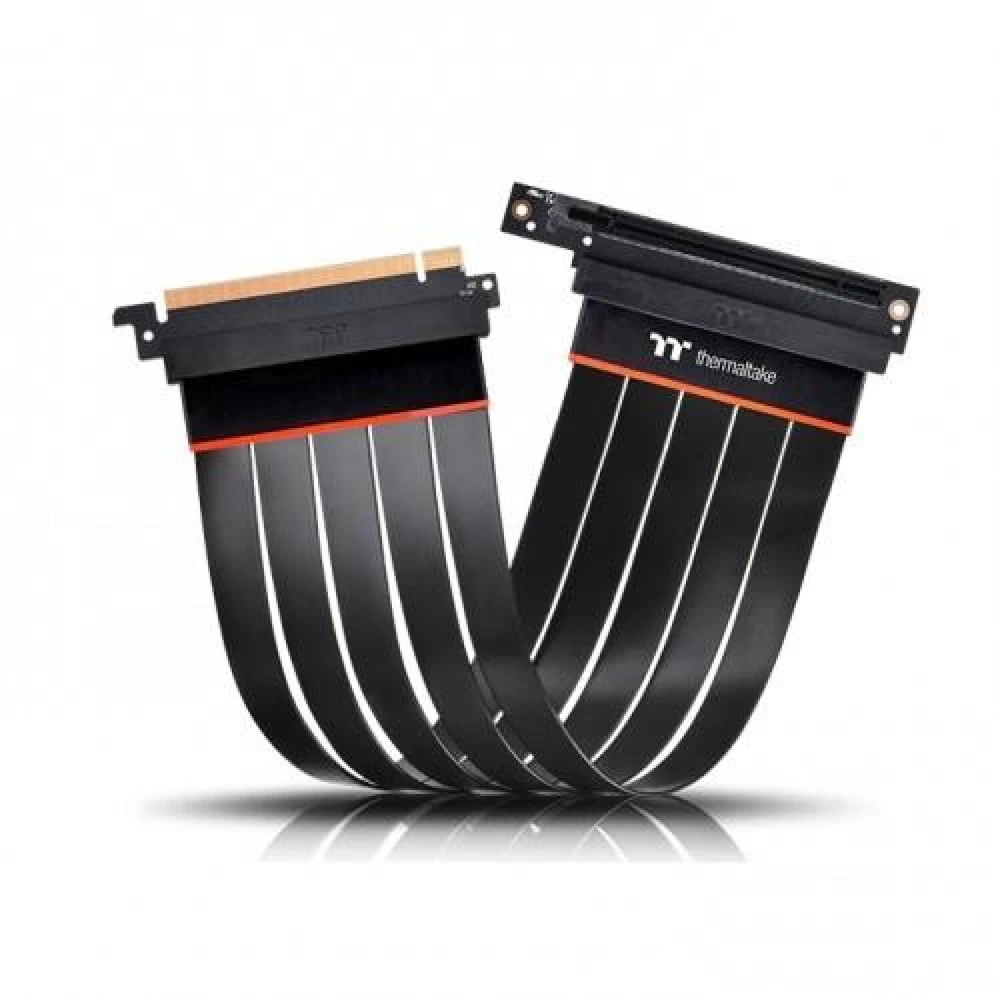 Ilgintuvas (extender)  Thermaltake Riser taśma - TT Premium PCI-E 4.0 x16 Extender - 300mm 90°