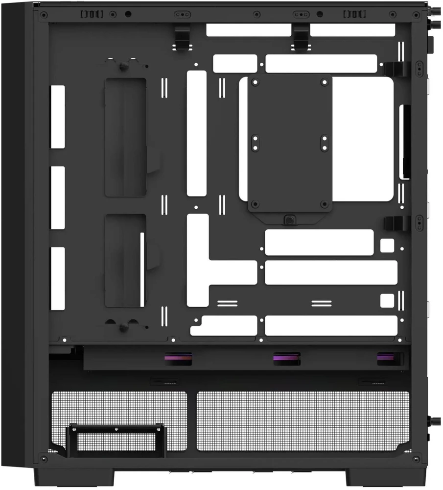 Midi Thermaltake S380 TG ARGB Juodas