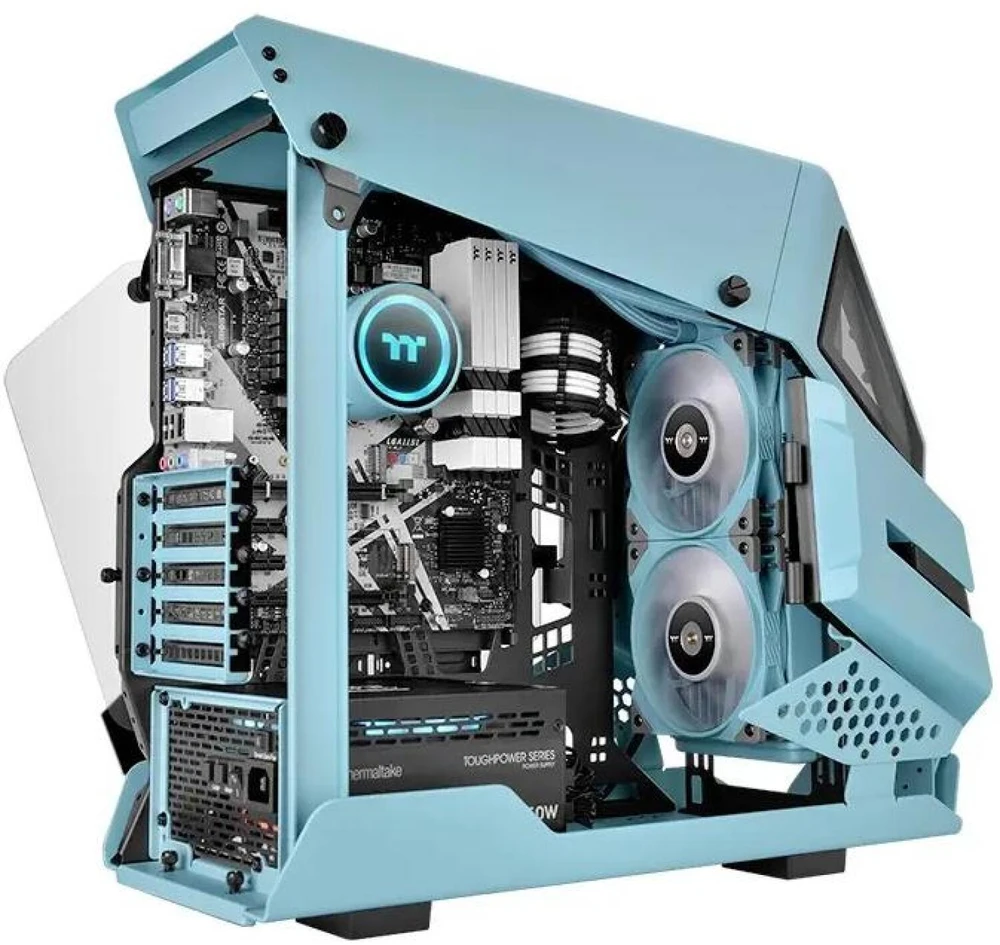 Vandens aušinimas Thermaltake Tuščiaviduriai skysčiai 240 ARGB Sync (CL-W319- PL12TQ- A)