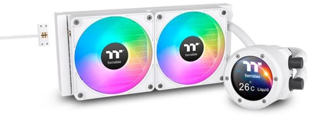 Thermaltake TH240 V2 Ultra EX ARGB Sync Snow | AiO vandens aušinimas