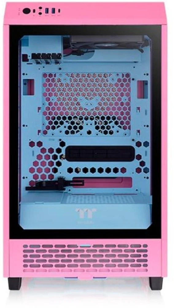 Rožinė Mini Thermaltake The Tower 200 Bubble Rožinė