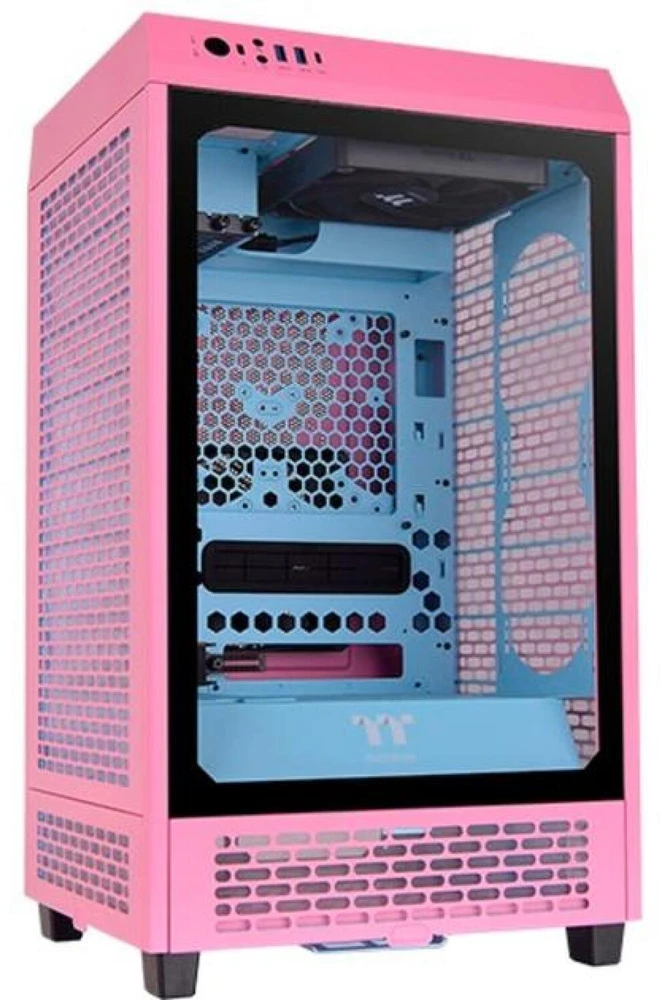 Rožinė Mini Thermaltake The Tower 200 Bubble Rožinė