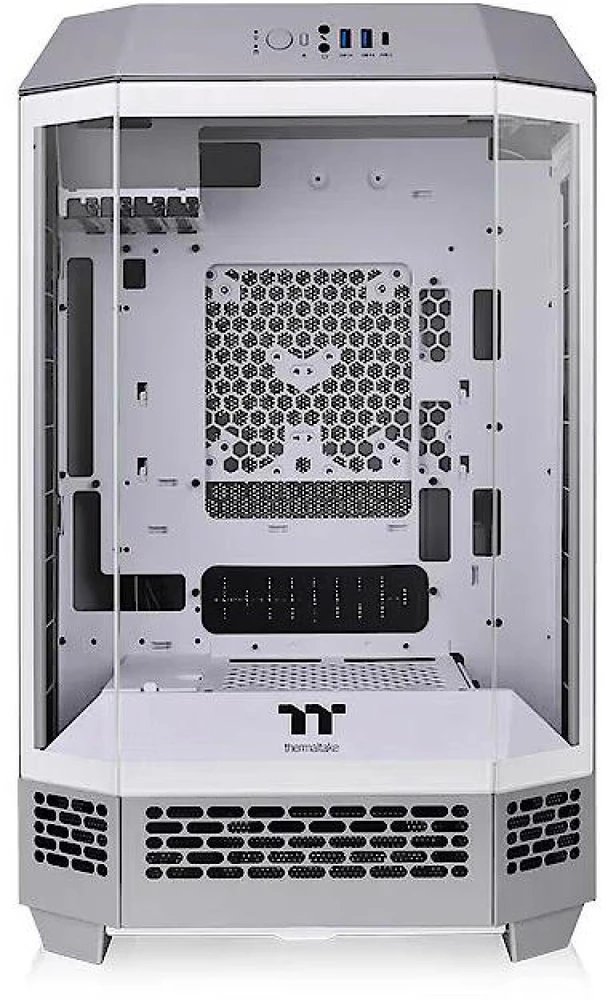 Thermaltake The Tower 300 , Tower-case - lightgray, Tempered Glass