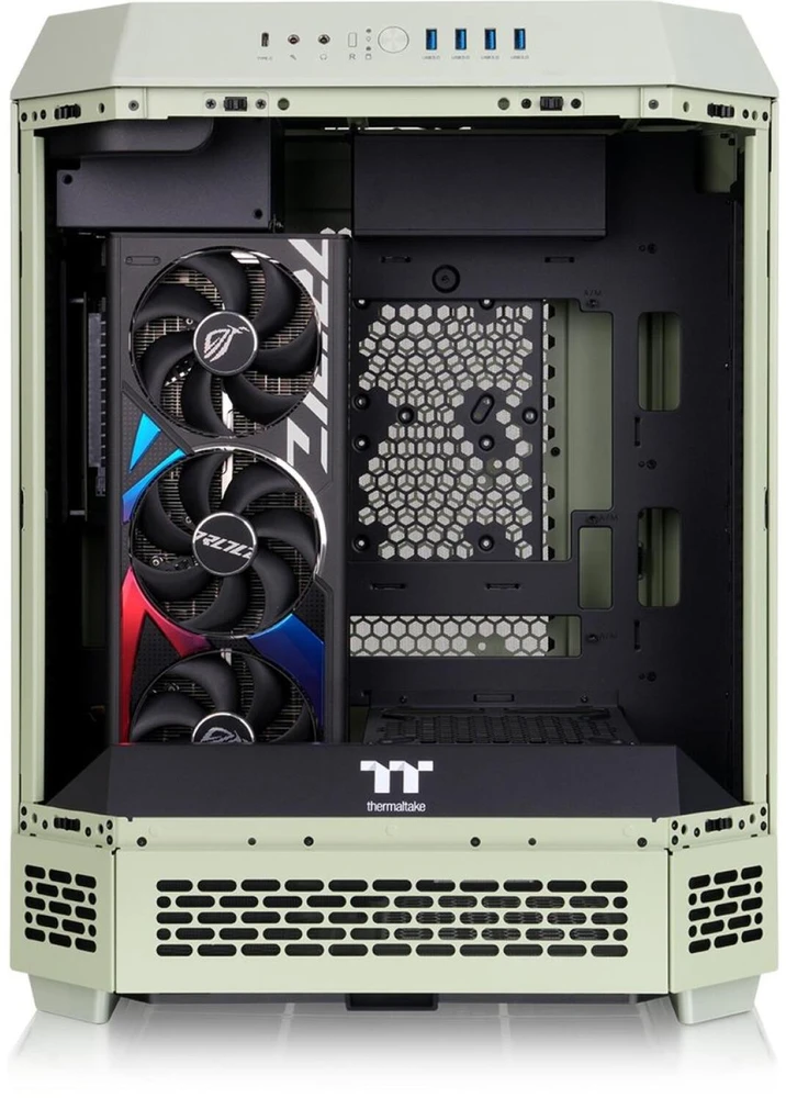 Midi Thermaltake The Tower 600 Matcha Žalias