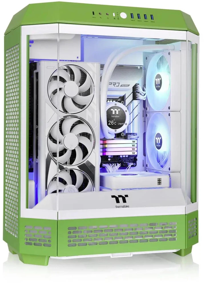 „Thermaltake The Tower 600 Light-year“ žalia