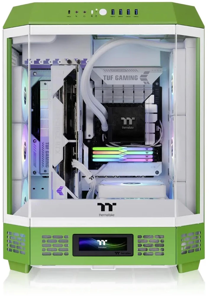 „Thermaltake The Tower 600 Light-year“ žalia