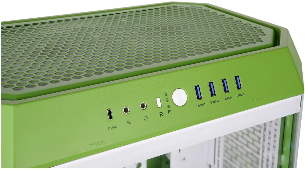 „Thermaltake The Tower 600 Light-year“ žalia