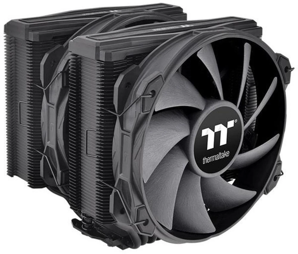 Thermaltake CPU aušintuvas – TOUGHAIR 710 (TDP 250W, 140mm*2, 7x6mm varis