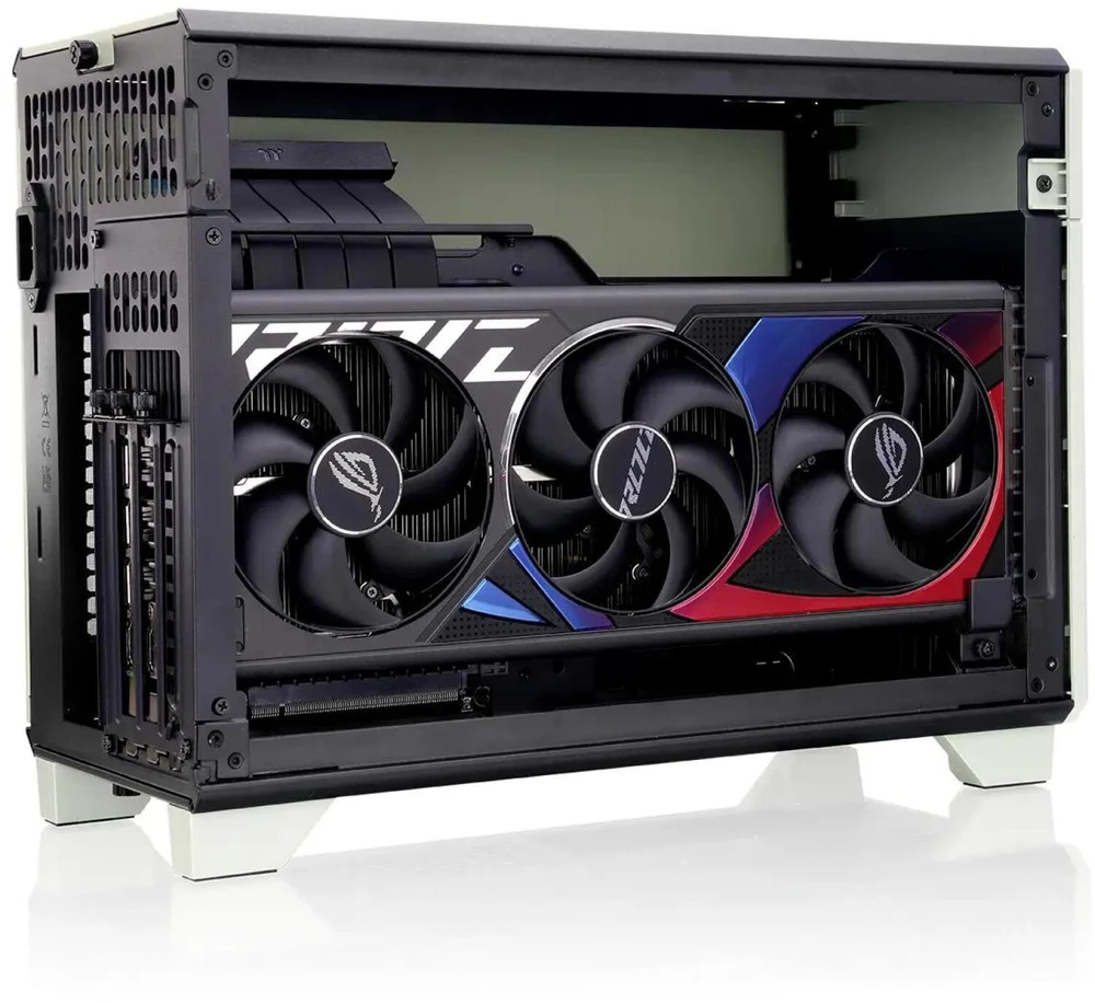 Thermaltake TR100 WS , Tower-case - lightgreen, Wood &amp; Steel